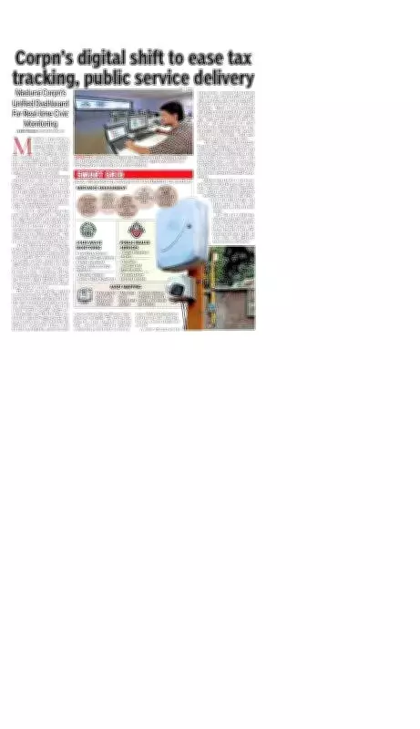 Madurai Corporation Launches Digital Asset Mapping for Smart City Evolution