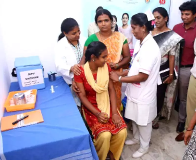 Madurai Launches HPV Vaccination Drive for 14-Year-Old Girls to Prevent Cervical Cancer