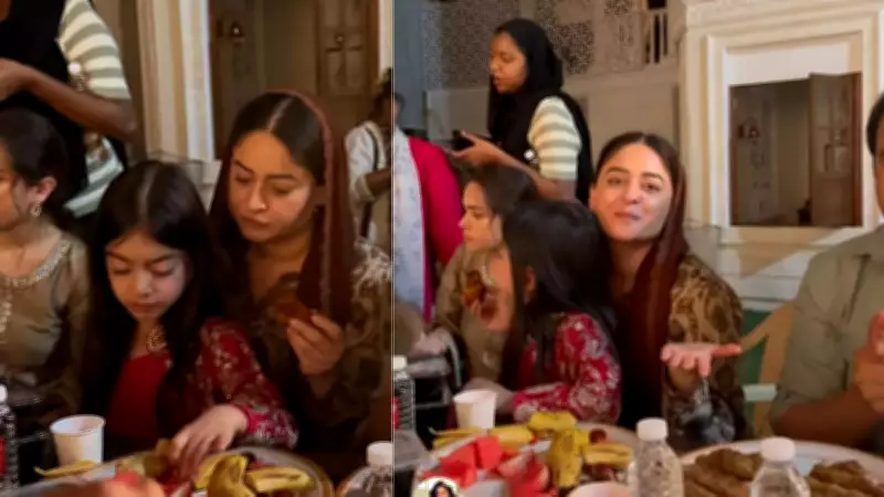 Mahhi Vij Shares Ramadan Spirit on Set, Arranges Iftar for Crew
