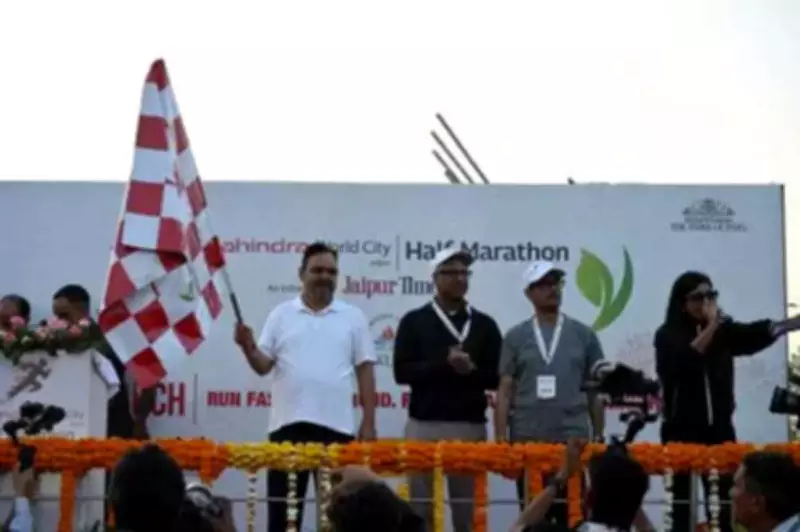 Mahindra World City Half Marathon in Jaipur Draws Thousands, Championed by CM