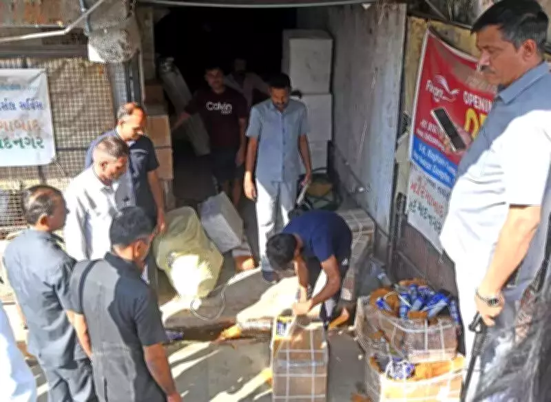 Major Fire in Ahmedabad's Sola Area Engulfs 15 Cars, Sparks Panic