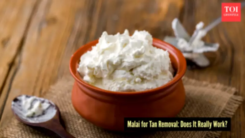 Malai for Tan Removal: Dermatologists Reveal Science Behind Grandma's Remedy