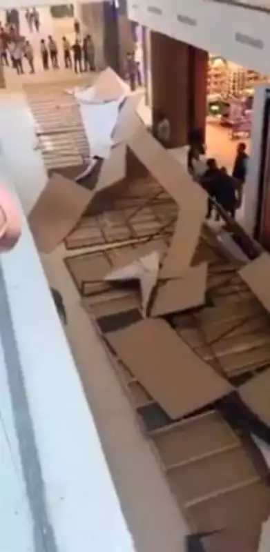 Mall Hoarding Collapse in Hyderabad Injures Two Women, Causes Panic