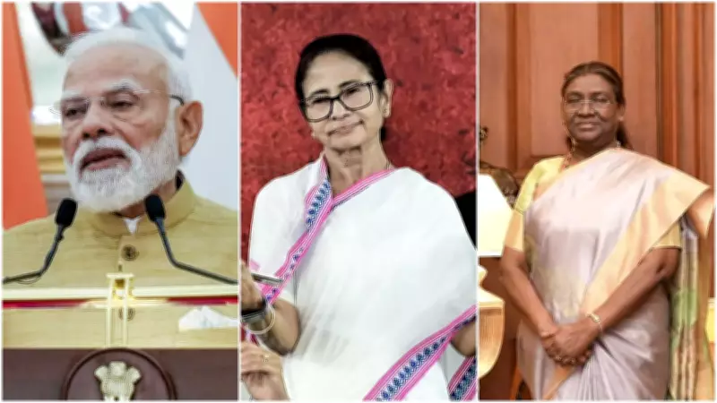 Mamata Banerjee Counters BJP Attack with Photo of PM Modi Seated While President Murmu Stands