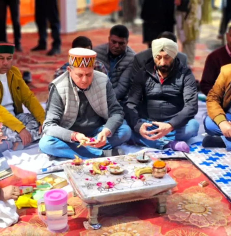 Manali MLA Bhuvneshwar Gaur Lays Foundation for Rs 13.50 Crore Power Substation