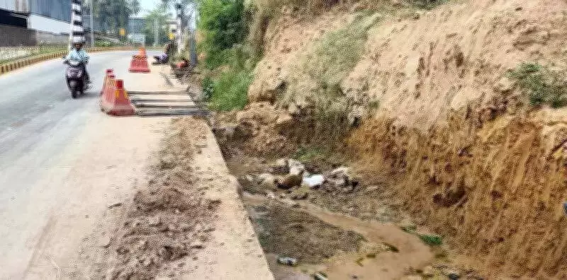 Mangaluru's New Road Faces Waterlogging Concerns Despite Rs 50 Crore Investment