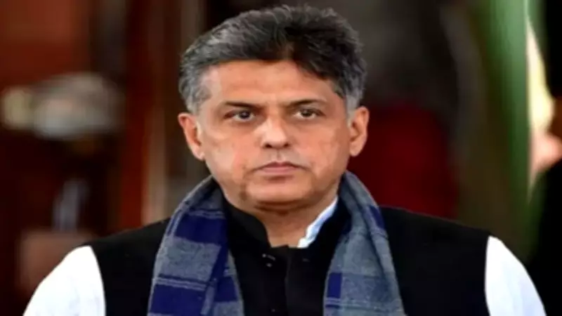 Manish Tewari Backs India's Neutral Stance on West Asia Conflict, Says 'Not Our War'
