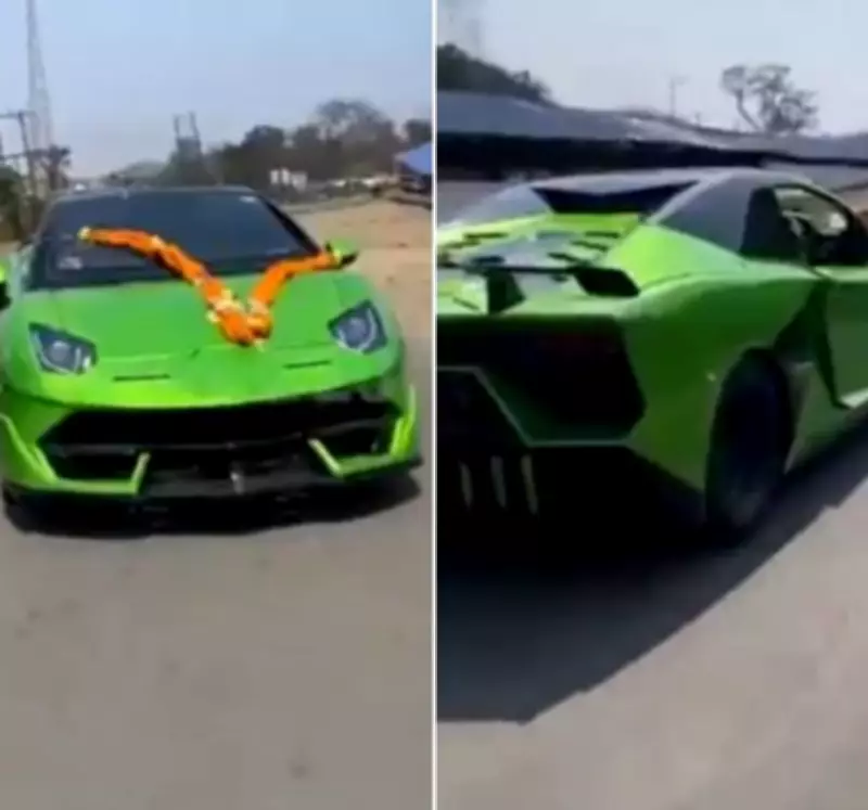 Maruti 800 Transformed into Lamborghini Lookalike in Jharkhand