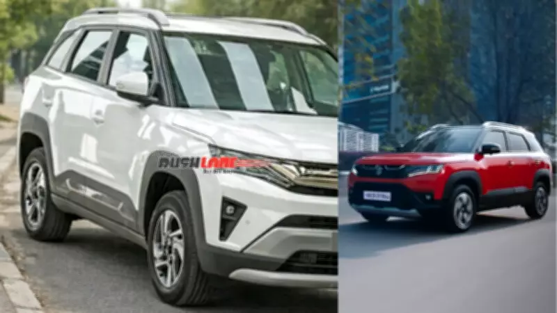 Maruti Suzuki Brezza Facelift Spied Undisguised, Reveals Major Design Updates