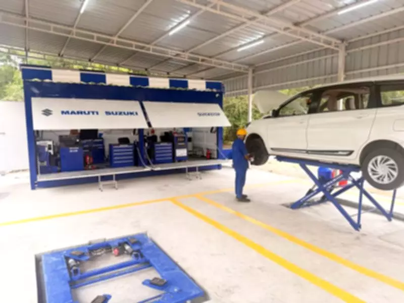 Maruti Suzuki Launches Container-Based QuickStop Service Units in Major Cities