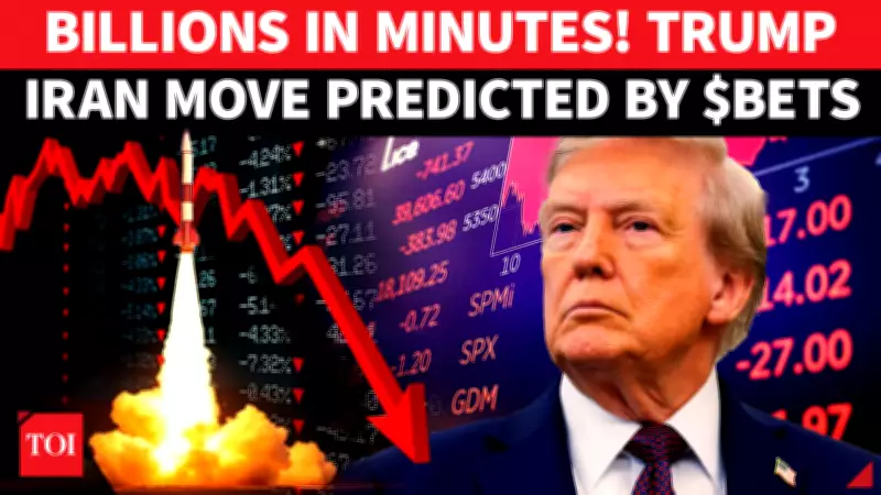 Massive $9 Billion Bets Placed Minutes Before Trump's Iran Strike Pause