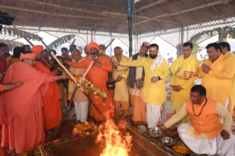 Massive Kundiya Rudra Mahayajna Held in Hoshiarpur for Global Peace