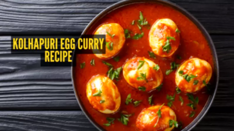 Master the Art of Kolhapuri Egg Curry: A Spicy Homemade Lunch Delight
