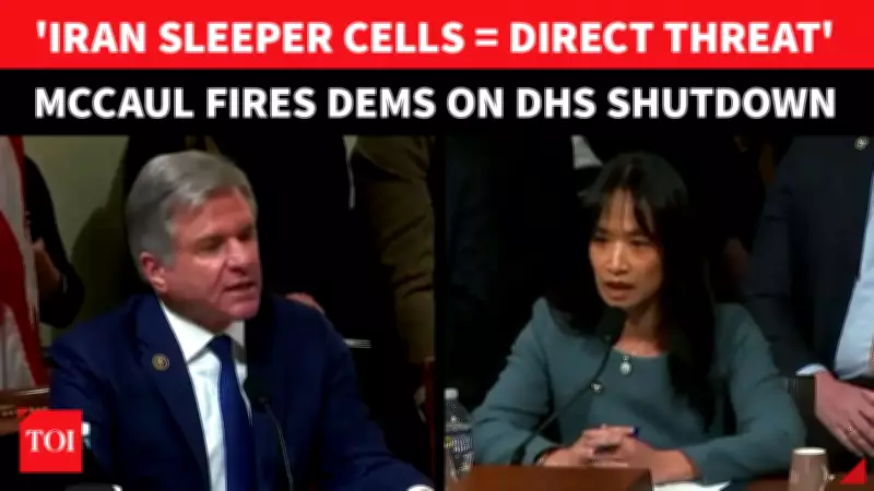 McCaul Slams Democrats Over Shutdown, Cites 700 Iranians and Michigan Attack