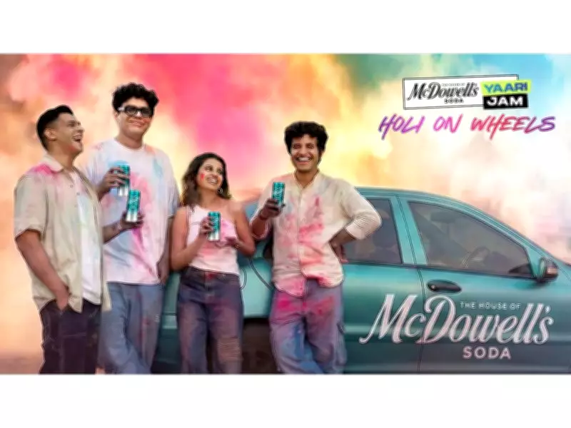 McDowell's Sodas Yaari Jam Holi on Wheels Transforms Festival into Unforgettable Adventure