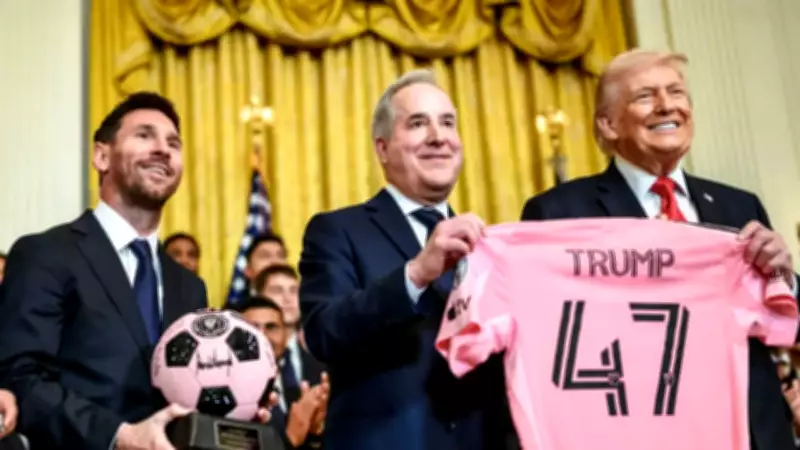 Messi and Inter Miami Honored at White House by President Trump