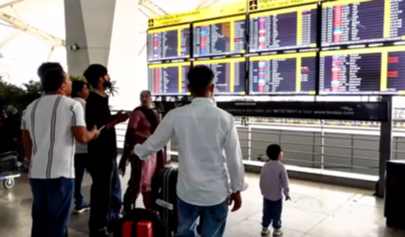 Middle East Conflict Disrupts Delhi Airport, 80 International Flights Cancelled