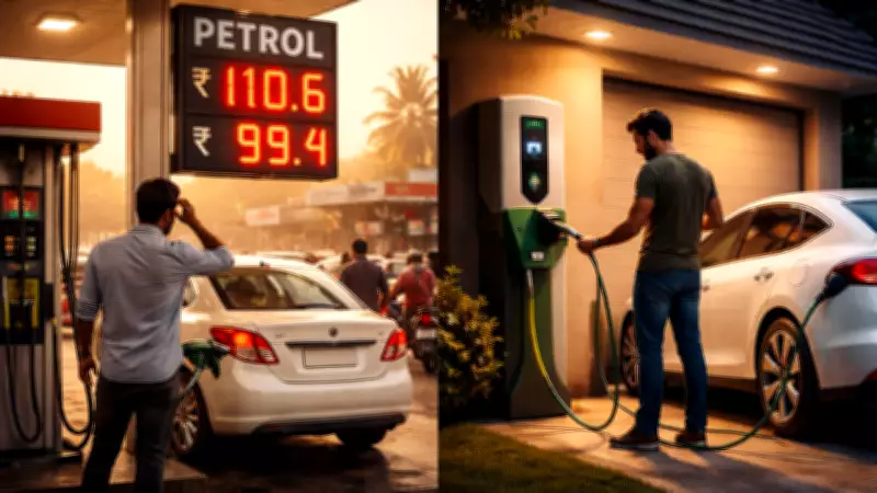 Middle East Tensions Fuel Petrol Price Fears, Boost EV Consideration in India