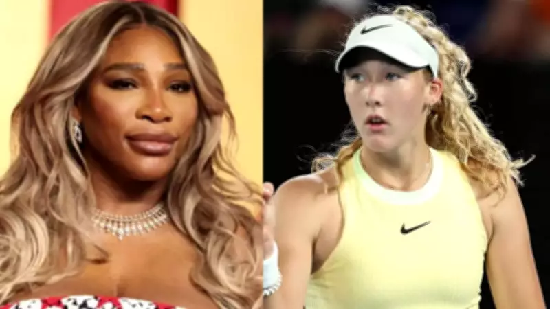 Mirra Andreeva Cites Serena Williams as Inspiration After Emotional Indian Wells Loss