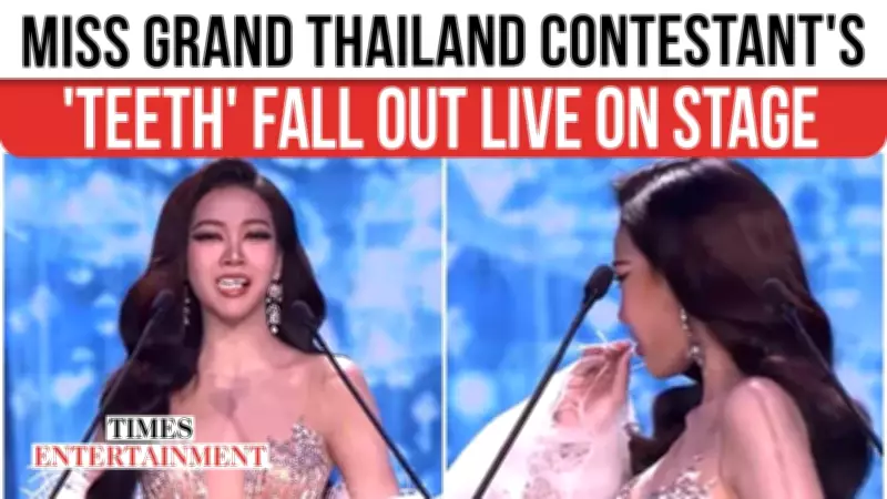 Miss Grand Thailand Contestant Loses Veneers Mid-Speech, Recovers Gracefully