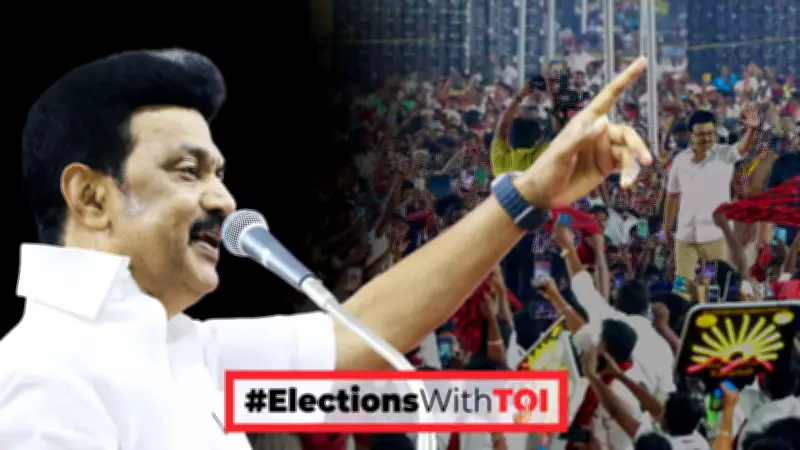 MK Stalin Frames Tamil Nadu Election as 'Delhi vs Tamil Nadu' Battle After Filing Nomination