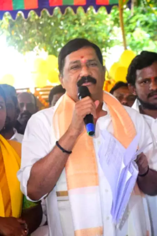MLA Ganta Srinivasa Rao Demands Resolution of Simhachalam Land Issue in Assembly