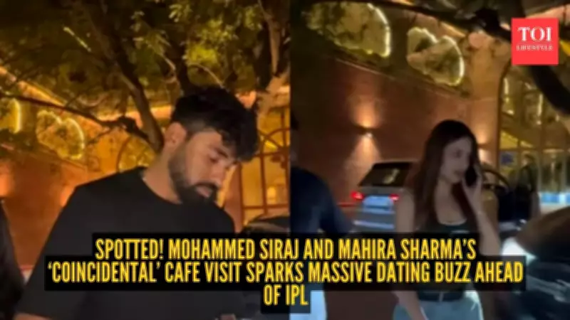 Mohammed Siraj and Mahira Sharma Fuel Dating Rumors with Mumbai Cafe Sighting
