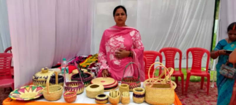 Moonj Craft Empowers Rajni Bala, Boosting Rural Art and Self-Reliance