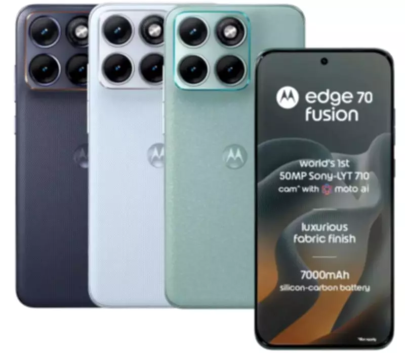 Motorola Edge 70 Fusion Launches in India with Quad-Curved OLED Display