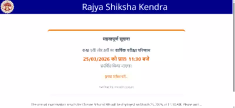 MP Board Class 5, 8 Results 2026 Declared Today at 11:30 AM by Rajya Shiksha Kendra
