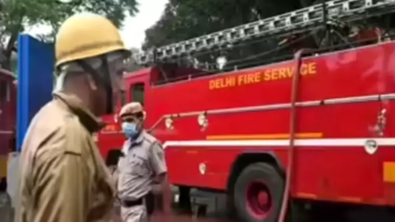 Multiple Fires Erupt Across Delhi, Injuring Four in Bhajanpura Blaze