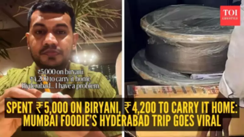 Mumbai Man Pays Rs 4,200 Excess Baggage to Carry Hyderabad Biryani Home