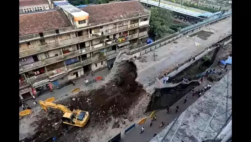 Mumbai's Elphinstone Bridge Demolition Halted After Crane Failure