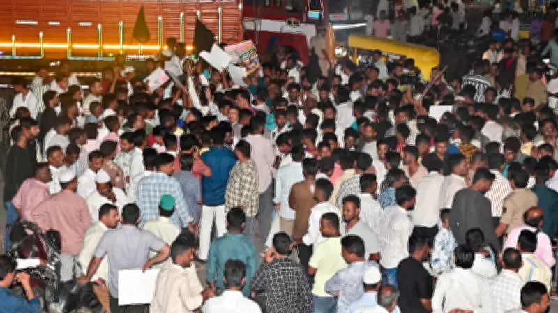 Muslims Protest Congress Ticket Snub in Davangere South Bypoll