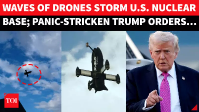 Mystery Drones Conduct Week-Long Surveillance Over US Nuclear Bomber Base