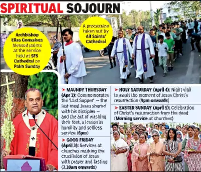 Nagpur Christians Observe Palm Sunday, Begin Holy Week Leading to Easter
