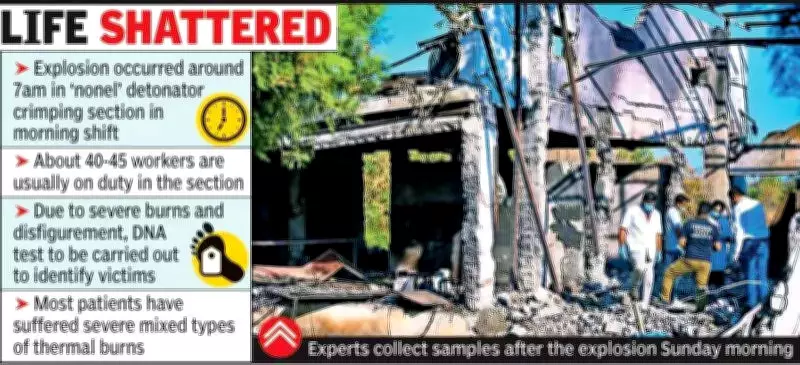 Nagpur Factory Blast: 18 Killed, 24 Injured in Detonator Unit Explosion