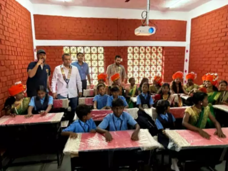 Nagpur NGO Transforms Tribal School with Modern Infrastructure for 200 Students