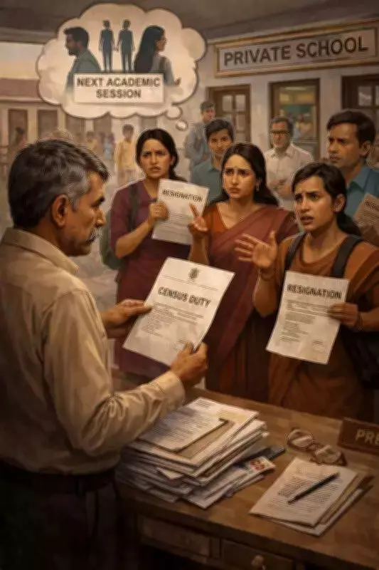 Nagpur Private Schools Resist NMC's Census 2026 Staff Deployment Orders