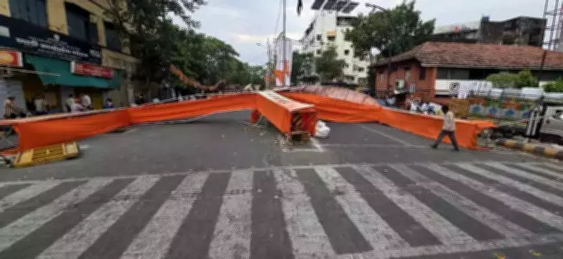 Nagpur Ram Navami Arch Collapse Injures Two, Revives Safety Concerns