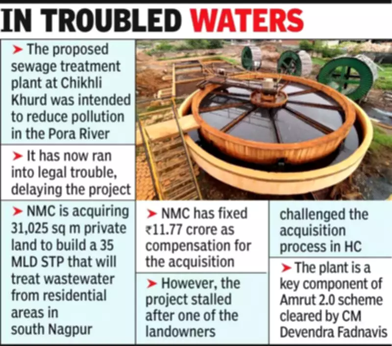 Nagpur Sewage Plant Stalled by Legal Challenge, Threatening River Cleanup