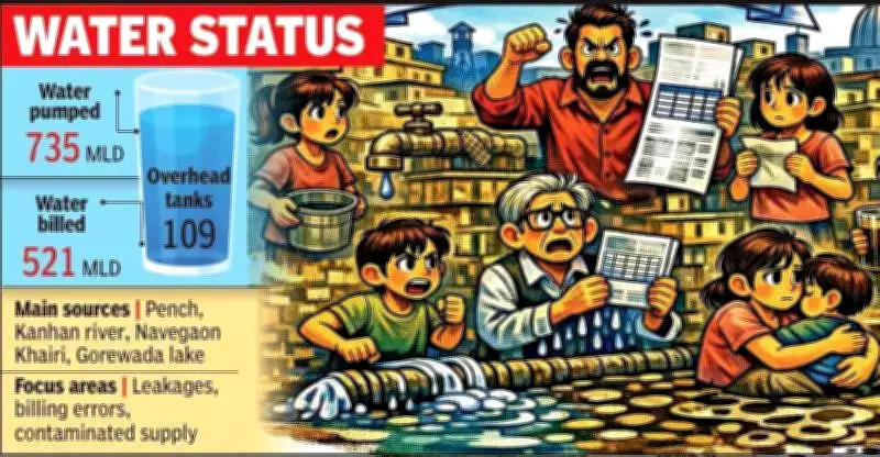 Nagpur Water Crisis: NMC Directs OCW to Resolve Supply and Billing Issues Immediately