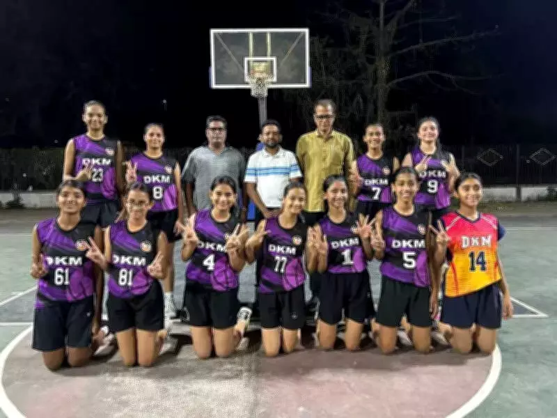 Nagpur's DKM Girls and NASA Boys Clinch Junior District Basketball Titles