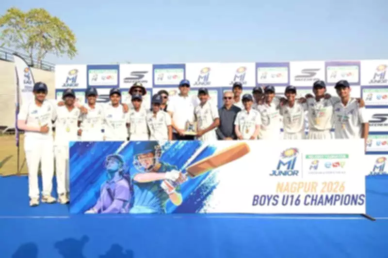 Nagpur's Mumbai Indians Junior 2026 Concludes with Royal Gondwana, Shri Rajendra Triumphs