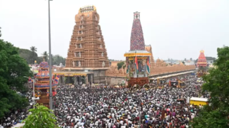 Nanjangud's 90-Foot Gautama Chariot Festival Draws Devotees in Karnataka