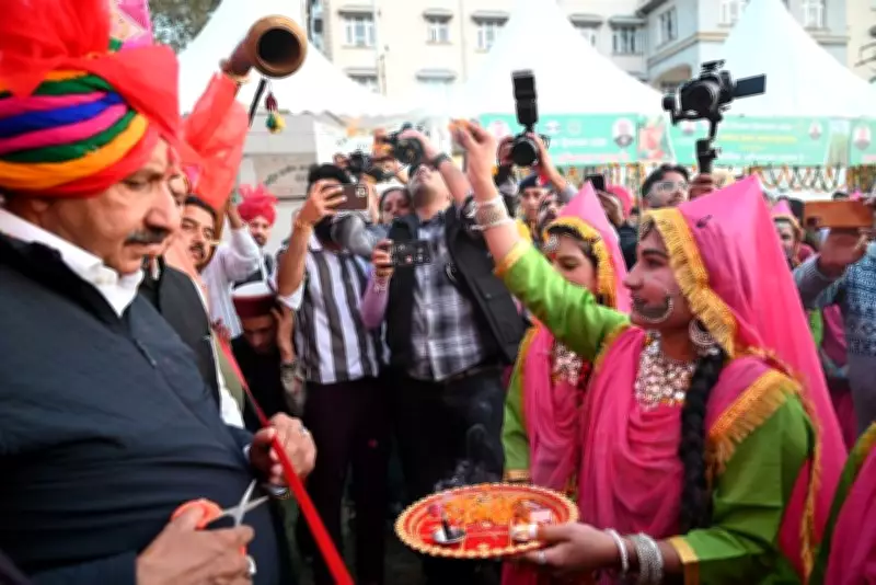 National Holi Festival Commences with Grand Celebrations in Sujanpur, Himachal