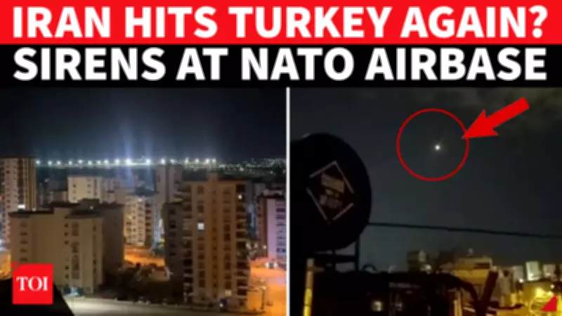 NATO Base in Turkey on High Alert After Sirens Sound, Fueling Iran Missile Speculation