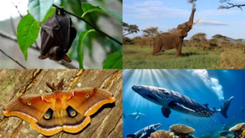 Nature's Giants and Minuscules: Animal Body Parts That Shatter Size Records