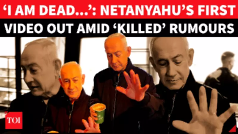 Netanyahu Mocks Death Rumours With 'I Am Dead... For Coffee' Video Message