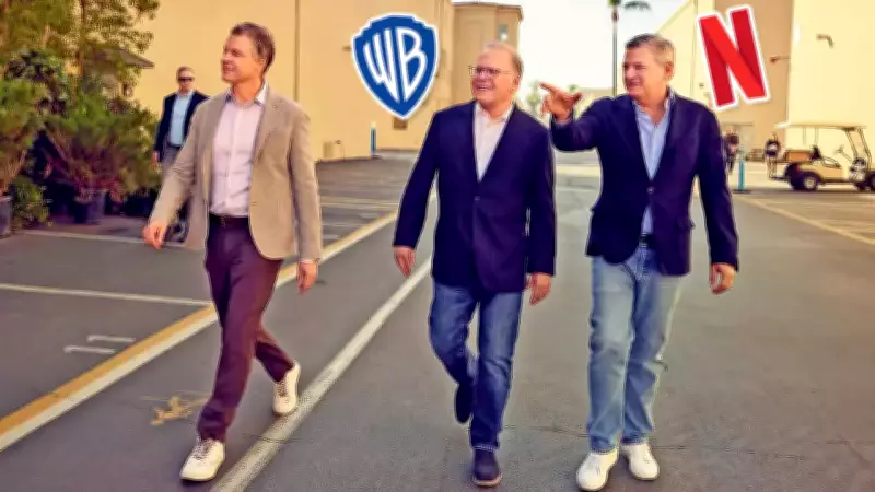 Netflix Co-CEOs Address Staff After Warner Bros Discovery Deal Collapse